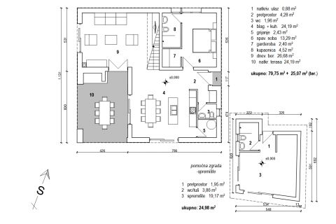 Istrien, Porec-Einfamilienhaus mit Swimmingpool