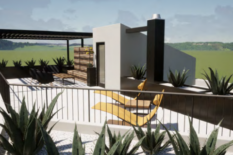 Kaštelir, lijepa moderna vila u izgradnji sa bazenom 