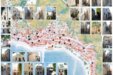 Jurandvor - Baška - građevinsko zemljište 886m2