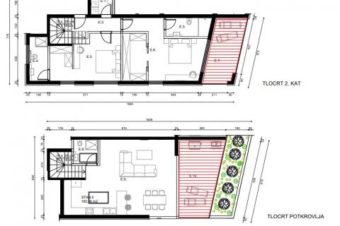 Rovinj - Luksuzni penthouse 152 m2 najljepši pogled na more
