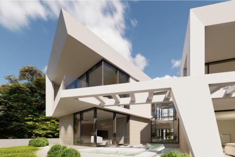 Rovinj okolica - kuća s 3 stana, 2 garaže, parcela 2140m2  