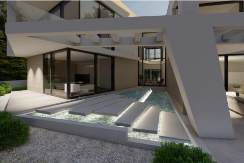 Rovinj okolica - kuća s 3 stana, 2 garaže, parcela 2140m2  