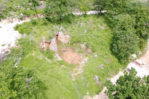 ISTRA, DRENJE - Građevinsko zemljište 1236 m2 s ishodovanom dozvolom i projektom