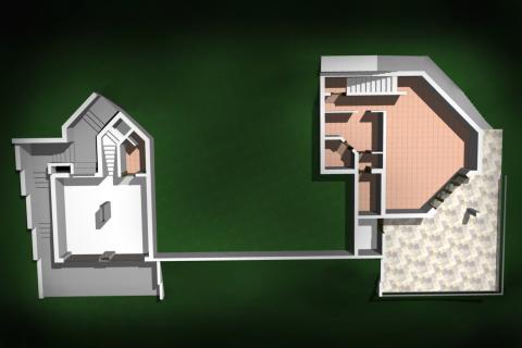 ISTRA, DRENJE - Građevinsko zemljište 1236 m2 s ishodovanom dozvolom i projektom