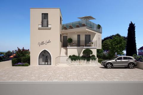 Umag, Crveni Vrh, iznimno građevinsko zemljište s projektom na top lokaciji s pogledom na more