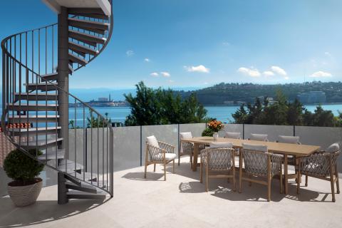 Umag, Crveni Vrh, iznimno građevinsko zemljište s projektom na top lokaciji s pogledom na more