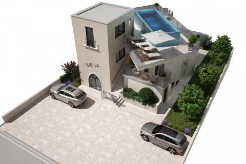 Umag, Crveni Vrh, iznimno građevinsko zemljište s projektom na top lokaciji s pogledom na more