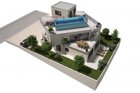 Umag, Crveni Vrh, iznimno građevinsko zemljište s projektom na top lokaciji s pogledom na more