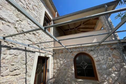 Krk, Gabonjin, authentisches Steinhaus mit Swimmingpool, 150 m2