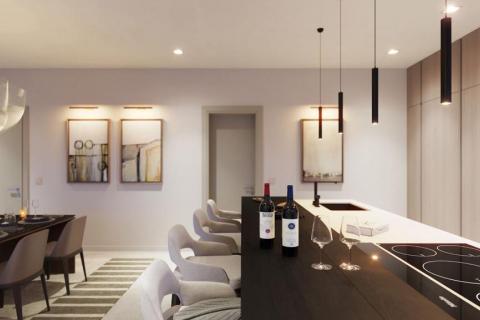 Grožnjan okolica, vila pogled more u autohtonom stilu s liftom