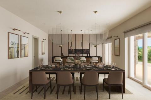 Grožnjan okolica, vila pogled more u autohtonom stilu s liftom