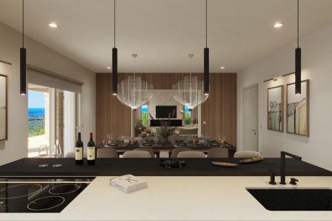 Grožnjan okolica, vila pogled more u autohtonom stilu s liftom