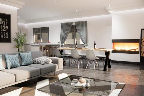 Istra, Loborika, kuća s bazenom