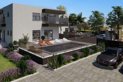 Istra, Loborika, kuća s bazenom