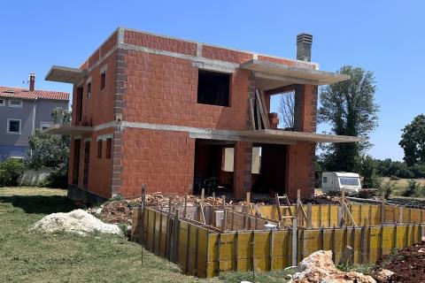 Istra, Loborika, kuća s bazenom