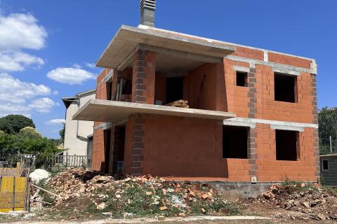 Istra, Loborika, kuća s bazenom