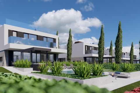 Poreč okolica, vila s korovnom terasom