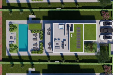 Poreč okolica, vila s korovnom terasom