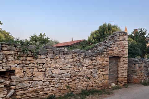 Istra,Vodnjan,teren sa uctranim starim objektom