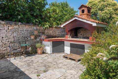 TINJAN, okolica- kamena vila sa 7000 m2 okućnice