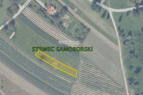 Samobor, Strmec, Orešje - građevinsko zemljište 3806 m2