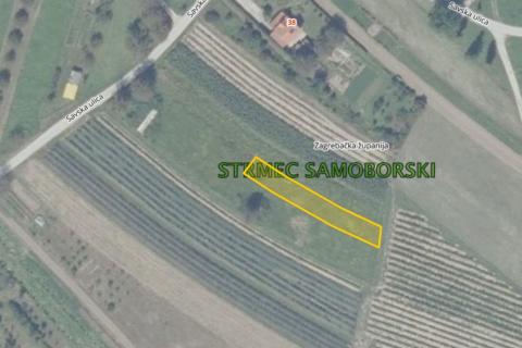 Samobor, Strmec, Orešje - građevinsko zemljište 3806 m2