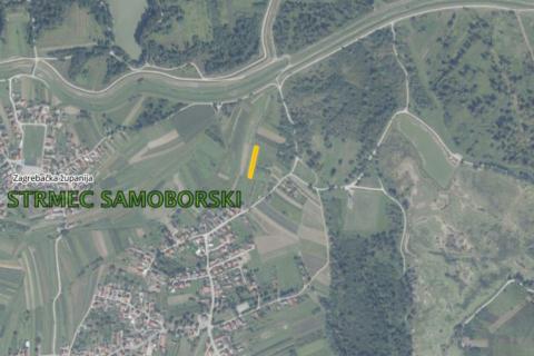 Samobor, Strmec - poljoprivredno zemljište 966 m2