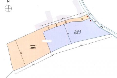 Building plot Žminj, 1.389m2