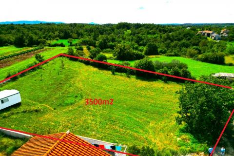 Bouwgrond Klimni, Žminj, 3.500m2
