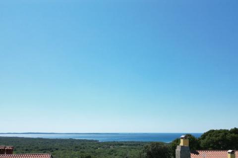 Istra, Fažana okolica, moderna vila s otvorenim pogledom na more