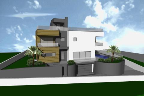 Istra, Fažana okolica, moderna vila s otvorenim pogledom na more