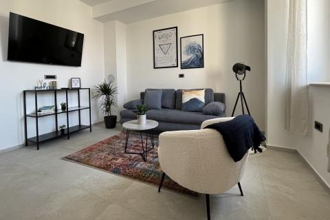 Istra, Poreč - okolica, stan s dvije spavaće sobe i pogledom na more