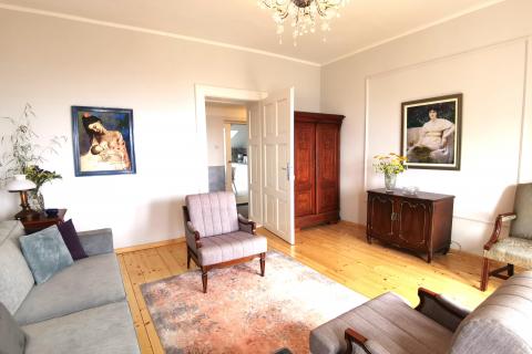 OPATIJA,LOVRAN- 2. RED DO MORA, stan 140 m2, balkon, parking, pogled na more