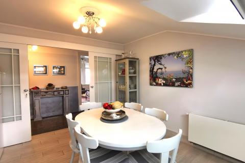 OPATIJA,LOVRAN- 2. RED DO MORA, stan 140 m2, balkon, parking, pogled na more