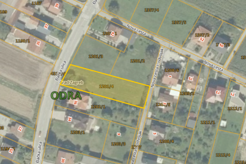 Stavbno zemljišče Odra, Novi Zagreb - Zapad, 1.439m2
