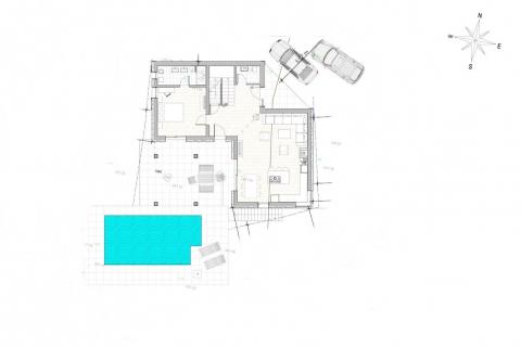 POREČ,okolica- novogradnja s pogledom na more