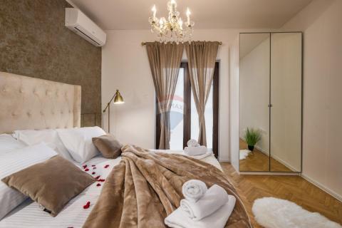 Opatija, Ičići-stan za najam s pogledom na more, bazen