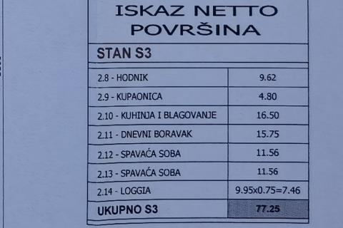 ISTRA,Štinjan - stan 2SS novogradnja