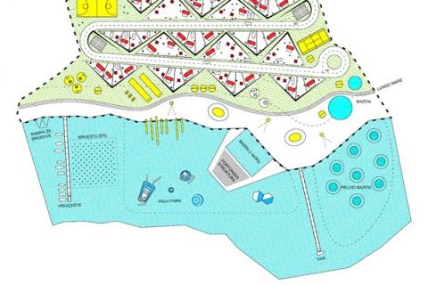 Kruševo, Karinsko More | Jedinstveno Zemljište za luksuzni kamp 32.000m2, 1.red  