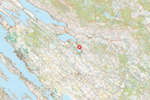 Kruševo, Karinsko More | Jedinstveno Zemljište za luksuzni kamp 32.000m2, 1.red  