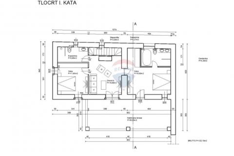 Istra, okolica Rovinja, Kanfanar, kamena kuća sa bazenom