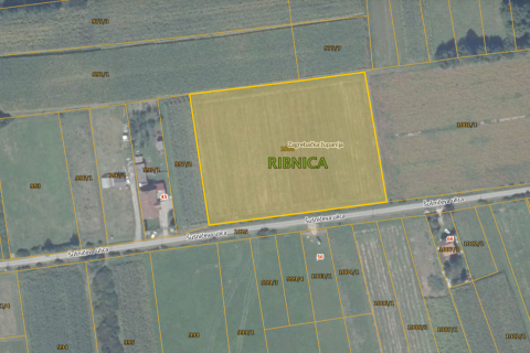 Земельный участок строительного назначения Ribnica, Velika Gorica - Okolica, 9.112m2