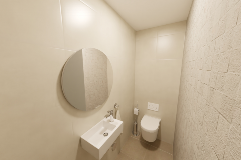 Poreč, okolica - stan na 1. katu s pogledom na more