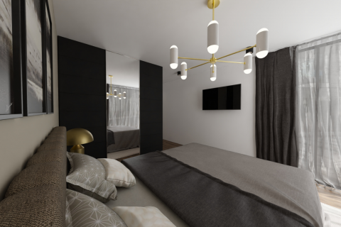 Poreč, okolica - stan na 1. katu s pogledom na more