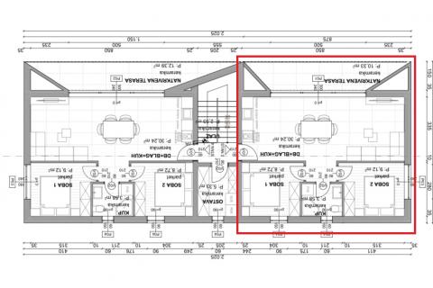 Draga Bašćanska stan 1.kat, 62m2, novogradnja