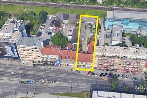 Zagreb, Trešnjevka, građevinska parcela 1352 m2