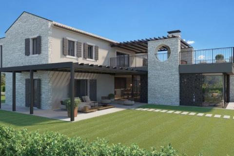 VIŽINADA-moderna vila s panoramskim pogledom na more