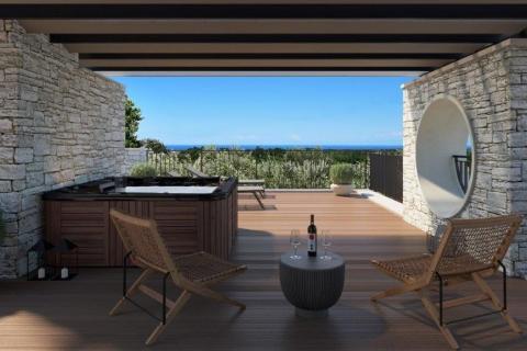 VIŽINADA-moderna vila s panoramskim pogledom na more