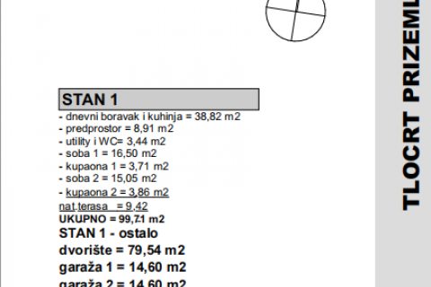 Квартира/Апартамент Rovinj, 129m2