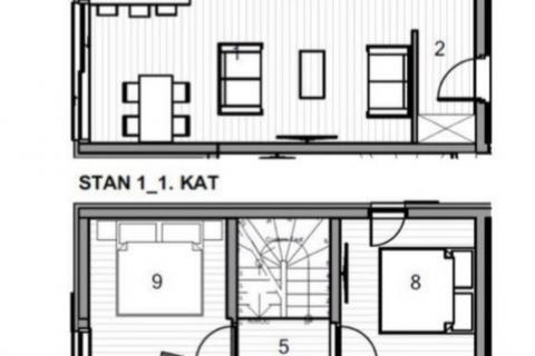 Wohnung Krk, 79,75m2